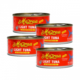 AL MAZRA LIGHTMEAT TUNA IN OIL 4X160GM 