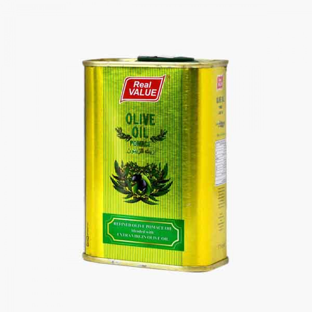 REAL VALUE OLIVE POMACE OIL 175ML 0