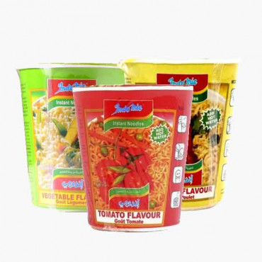 INDOMI NOODLES CUP ASSTD 55GM 2+1 OFFER 0