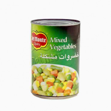 DELMONTE MIXED VEGETABLES 425GM خضروات مشكلة ديلموتي 425جرام