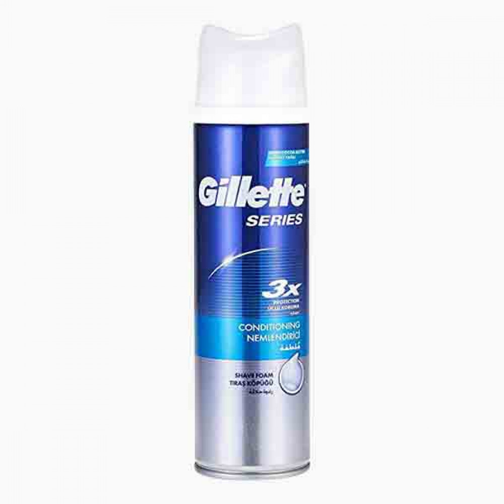 GILLETTE TGS FOAM SHVP CND 250 ML 0