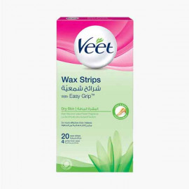 VEET COLD WAX STRIPS DRY 20S فييت شرائح شمعية /ماكس جولد سكن 20 حبة