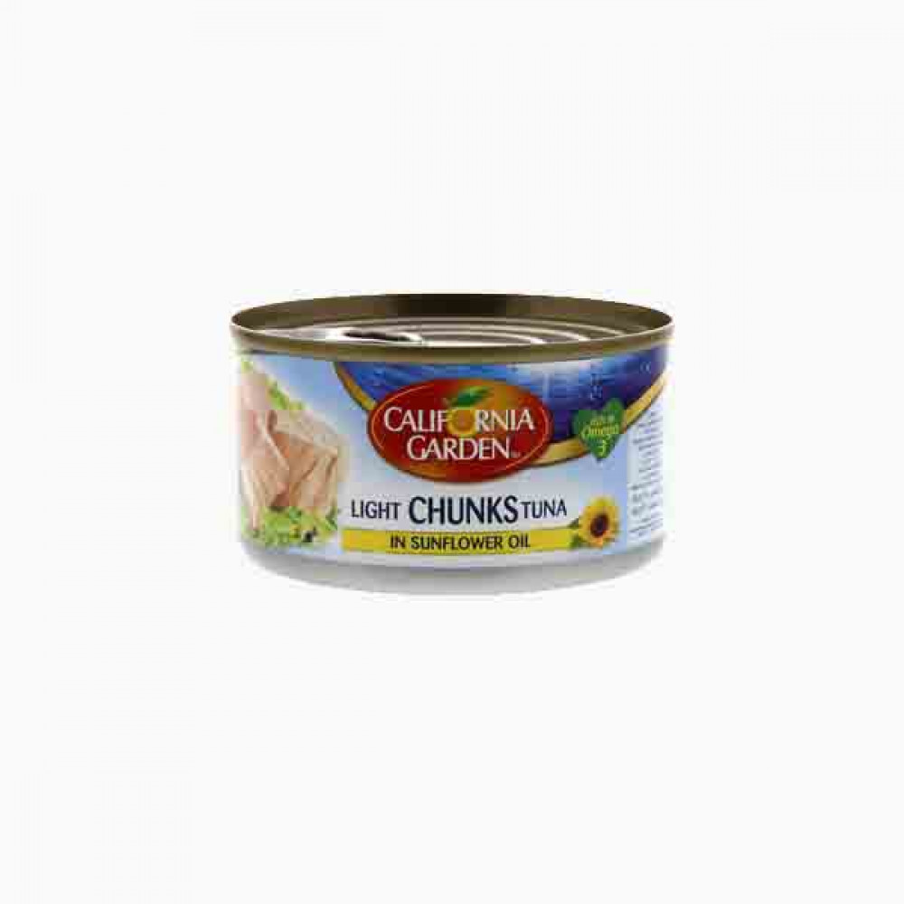 C/GARDEN LIGHT MEAT TUNA IN OIL 185GM لحم تونا خفيف في زيت ح/ك185جرام