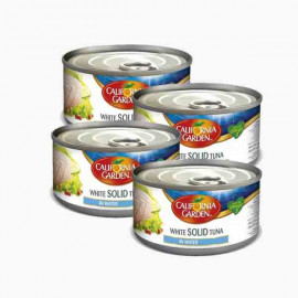 C/GARDEN W/M TUNA IN WATER 4X185GM SPL PRICE لحم تونا ابيض في الماء ح/ك4×185جرام