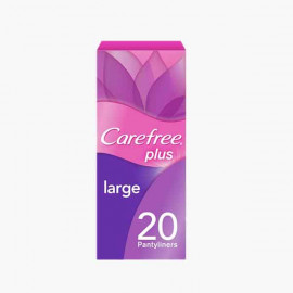 CAREFREE LARGE 20'S كيرفري ماكسي فوط صحية فريش 20 حبة