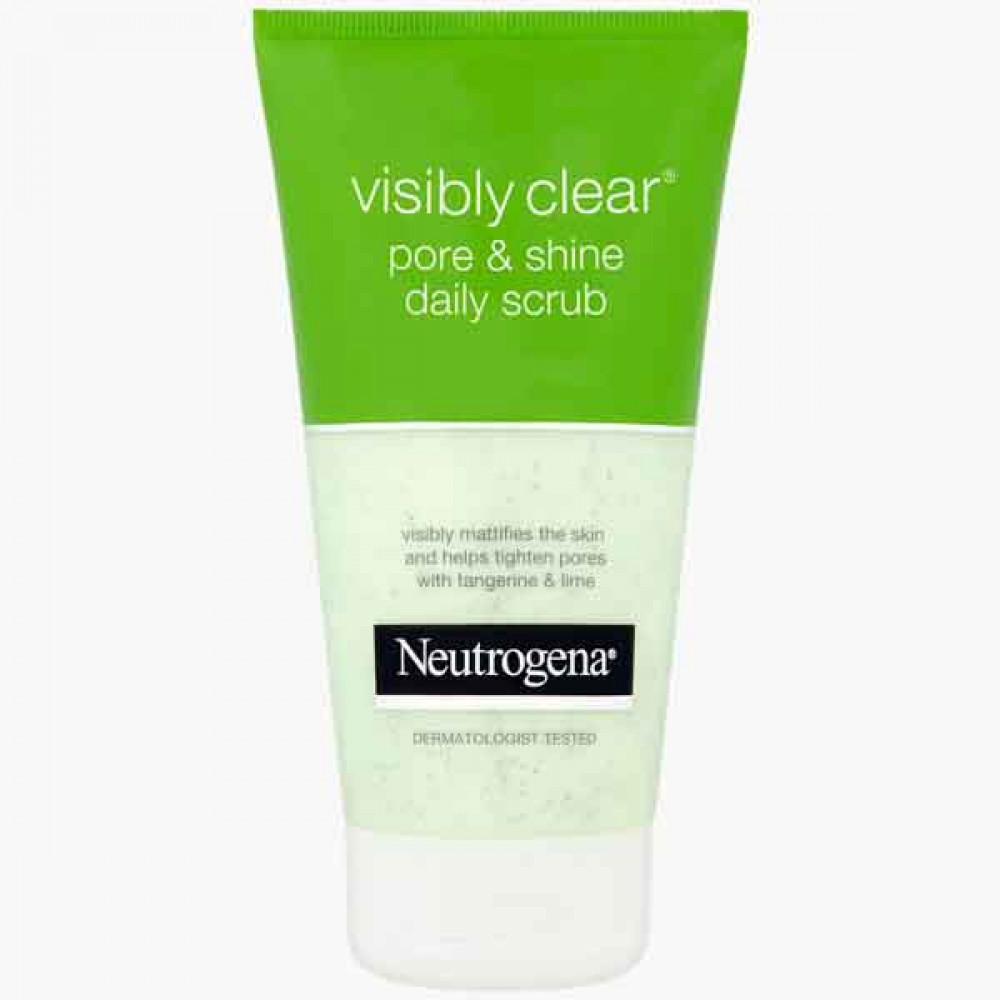 NEUTROGENA V/CLEAR PORE/SHINE SCRUB 150ML نيتروجينا مقشر يومي 150 مل 