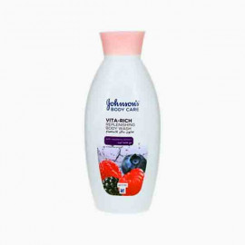 JOHNSONS BODY WASH REPLNSHNG BERRY 250ML غسول الجسم من جونسون 250ملي