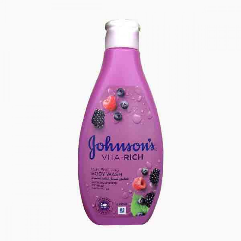 J&J BODY LOTION REPLENISHING BERRY 250 ML لوشن الجسم بالتوت 250ملي