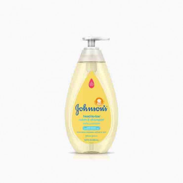 J&J B/HEAD-TO-TOE EXRA MOIST WASH 300 ML غسول الجسم الاطفال300ملي