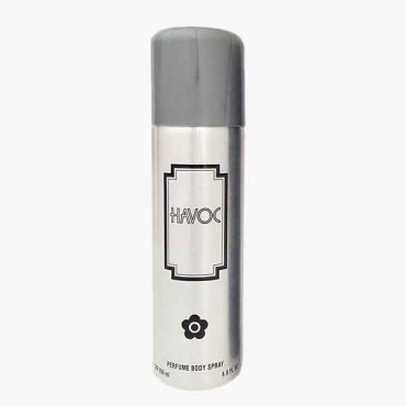 HAVOC DEO SPRAY SILVER 200 ML هافوك مزيل العرق رصاصي  200 مل 