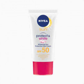 NIVEA SUN WHITENING CREAM (50) 50ML نيفيا كريم تفتيح وحماية بشرة الوجه 50 مل