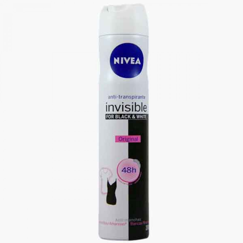 NIVEA DEO B/W WOMEN 200ML مزيل رائحة العرق للنساء 200ملي