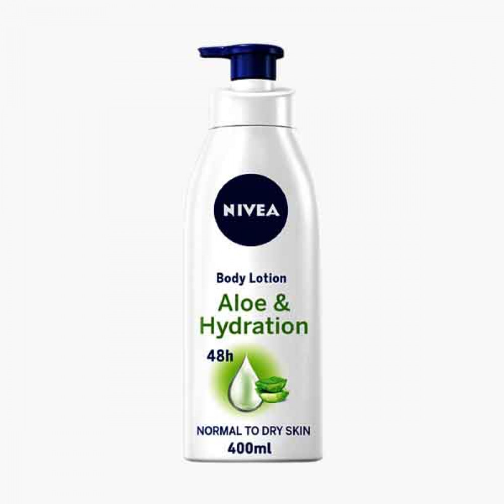 NIVEA BODY LOTION ALOE HYDRATION 4000 ML لوشن الجسم بالصبار 400ملي