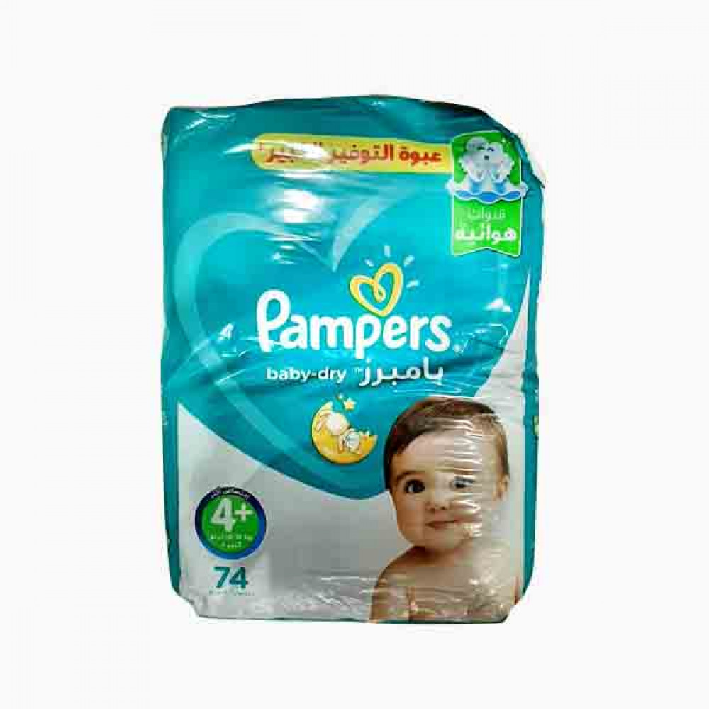 PAMPERS SAF S4P 74 MP KK MAXI PLUS 0