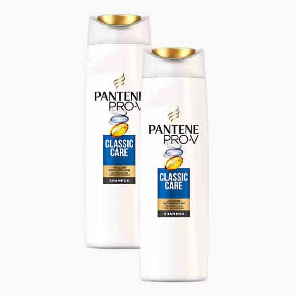 PANTENE SMOOTH &SLIKY SHAMPOO 2X400ML@20%OFF 0