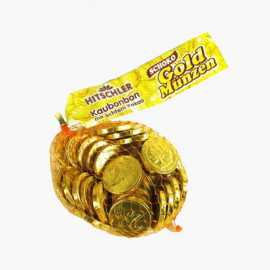 HITSCHLER CANDY COINS IN NET 150 GM حلاوة هيشيلار 150جرام