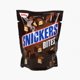 SNICKERS BITES 165GM شوكولاتة سنيكرز 165 غم 