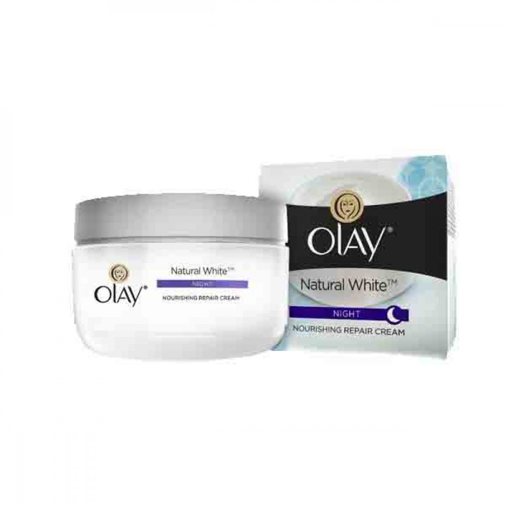 OLAY NATURAL WHITE FACE CREAM APPLE 50GM 0