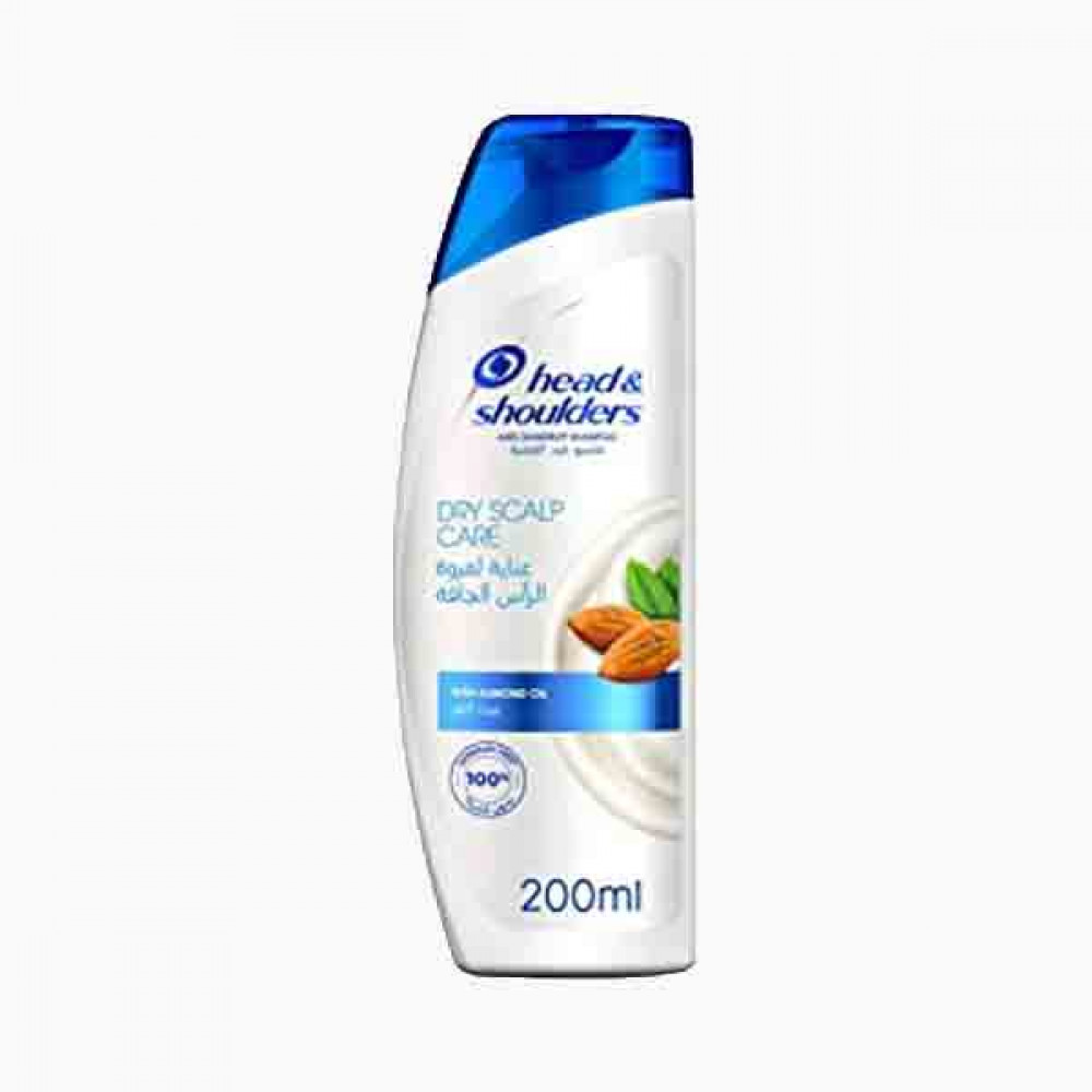 HEAD & SHOULDER SHMP MOIST.DRY SCALP 200ML شامبو العناية بالشعر 200ملي