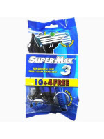 SUPERMAX AT513 RAZOR BLADE 10+4 FREE شفرة حلاقة 10..