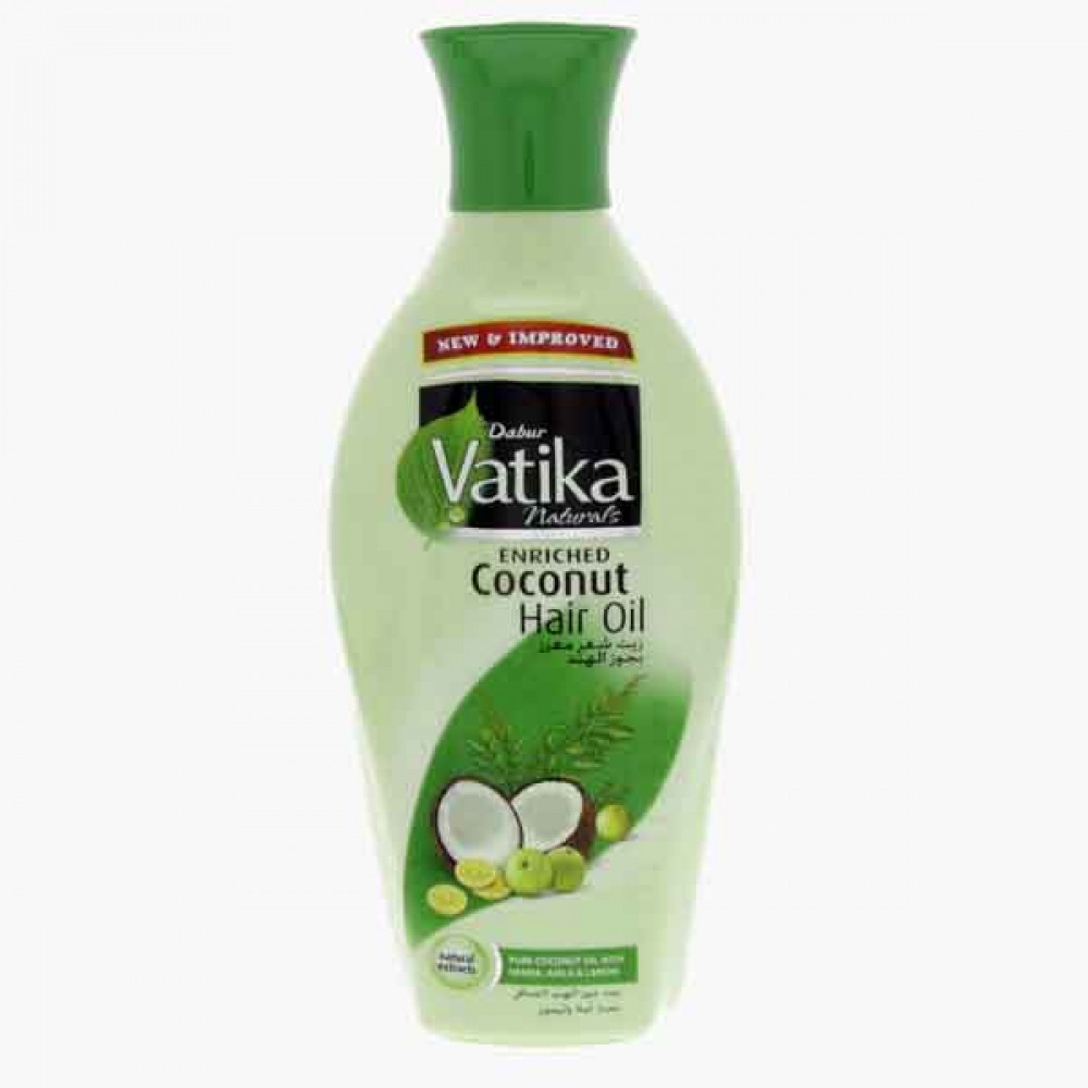 DABUR VATIKA HAIR OIL 400 ML دابر فاتيكا زيت الشعر / جوز الهند 400 مل 