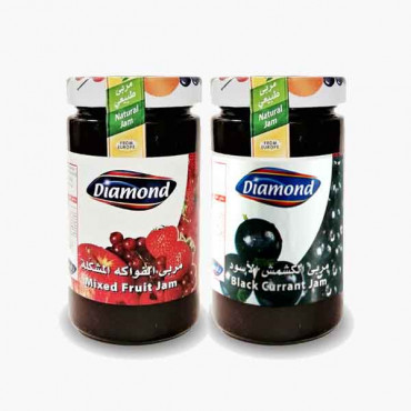 DIAMOND JAM ASSORTED 2X454GM مربي متنوع دايموند 2×454جرام