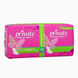 SANITA NAPKINS PVT X THIN REG BUTTERFLY 18S فوط صحية نسائية