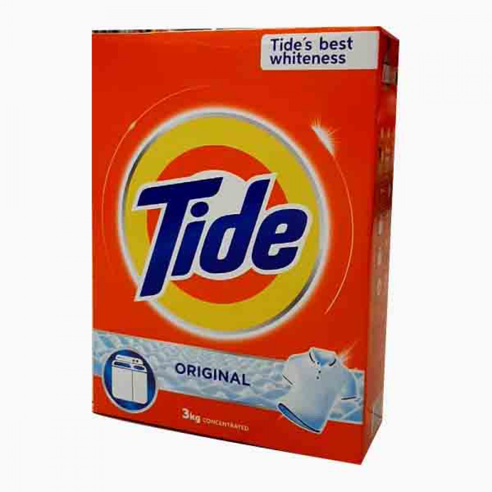 TIDE POWER WTD 3KG تايد مسحوق الغسيل داوني 3 كغ 