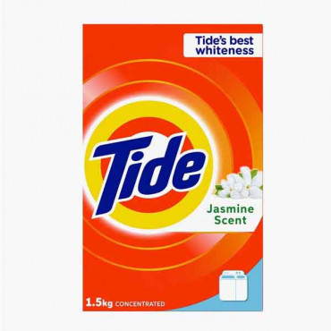 TIDE POWER JASMINE 1.5 KG تايد مسحوق غسيل الملابس بالياسمين  1.5 كغ