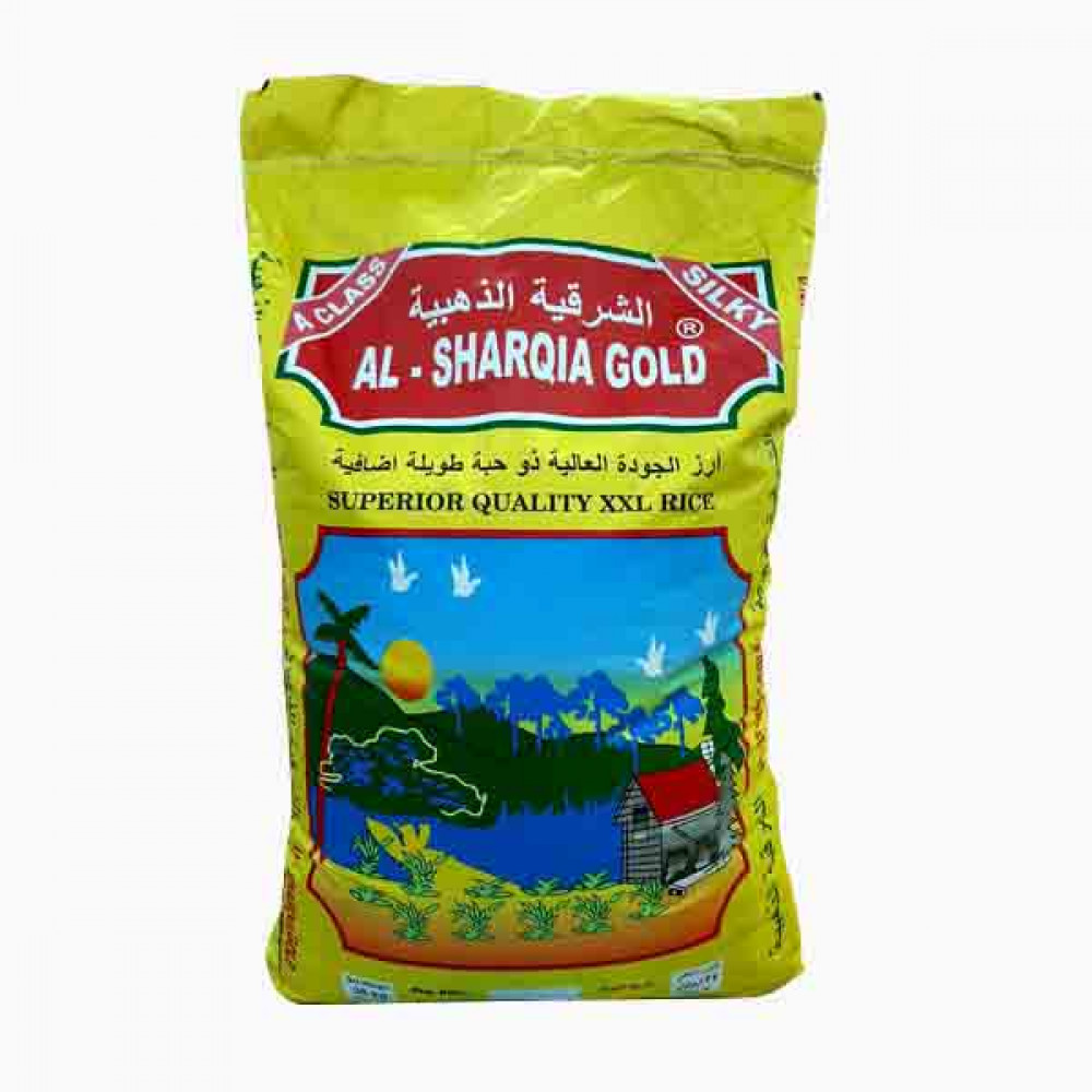 AL SHARQIA GOLD XXL RICE 35 KG ارز جولد الشرقية 35كجم