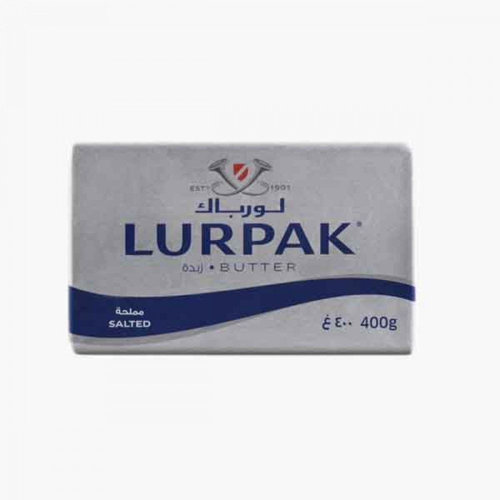 LURPAK BUTTER SALTED 400GM زبدة مملح لورباك 400جرام