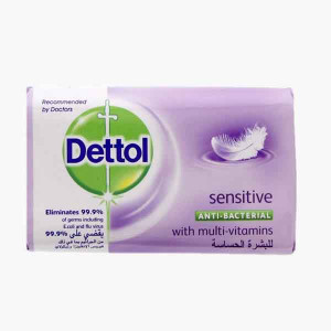 DETTOL SOAP SENSITIVE 165GM ديتول صابون 165 جرام ..