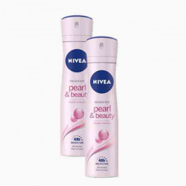 NIVEA DEO SPRAY WOMEN 2X150 ML SP PRICE مزيل العرق نيفيا الرجال/النساء 2*150ملي