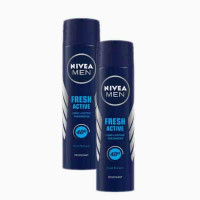 NIVEA DEO SPRAY MEN 2X150 ML SP PRICE مزيل العرق ا..