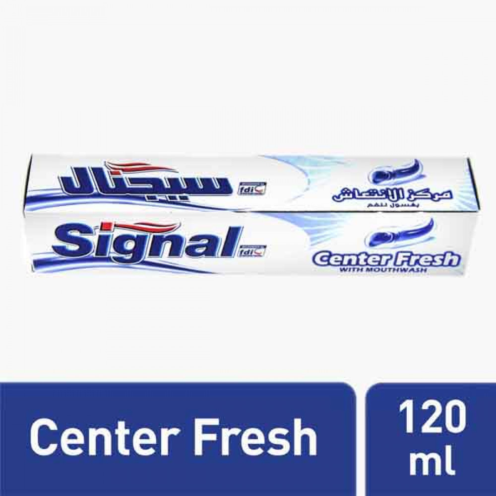 SIGNAL CENTER FRESH AQUA-MINT [BLUE] 120 ML 0