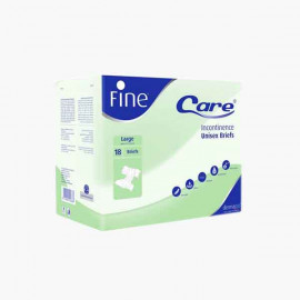 FINE ADULT DIAPER LARGE 18 S (110-145) فاين حفاضات لكبار السن كبير 18 حبة