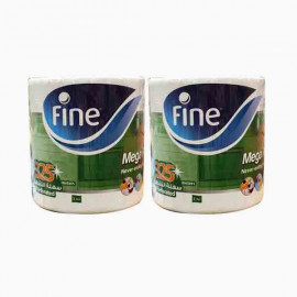 FINE JUMBO ROLLS 2X325 MTR @10%OFF مناديل فاين رول 2*325متر