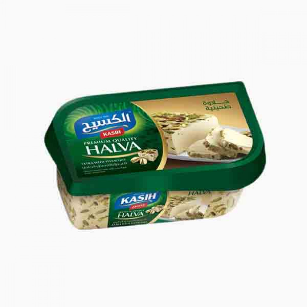 KASIH HALVA EXTRA PISTACHIO 900 GM حلاوة الطحينية بالفستق 900 جرام