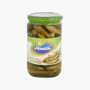 NAMAKIN BABY CUCUMBER PKL JAR 1KG مخلل خيار نامكين 1كجم