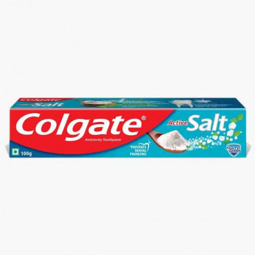 COLGATE DENTAL CREAM ACTIVE SALT 100GM 0