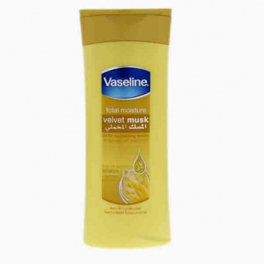 VASELINE LOTION TTL MST VELVT MUSK 400ML فازلين لوشن للجسم برائحة المسك المخملي 400 مل 