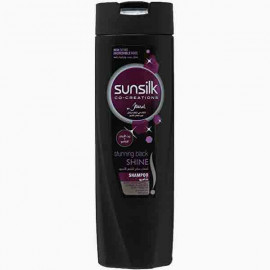 SUNSILK SHAMP BLACK SHINE(SDY) 400ML شامبو صانصلك اللمعان الاسود 400 مل