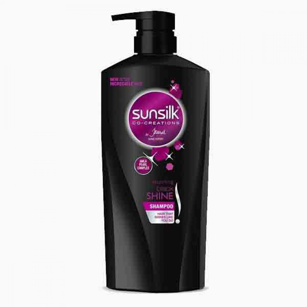 SUNSILK SHAMP BLACK SHINE(SDY) 700ML صانسيلك شامبو الاسود 700مل 