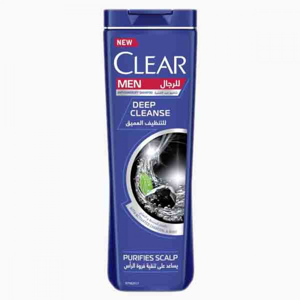 CLEAR SHAMPOO DEEP CLEANSE 400ML كلير شامبو الشعر / نظافة شعرعميقة 400 مل