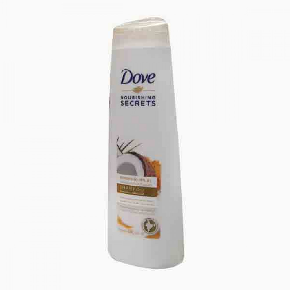 DOVE COND REP RIT COIL+TIAR DMA 350ML بسلم الشعر بجوز الهند دوف 250 مل