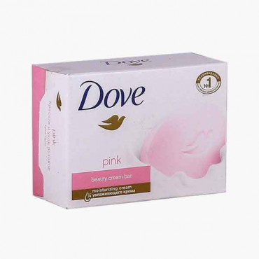 DOVE BEAUTY BAR SOAP PINK 135GM دوف صابون تنظيف الجسم وردي 135 جرام 