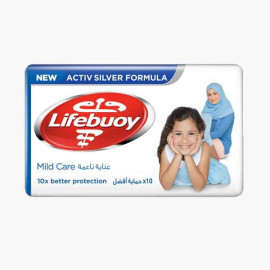 LIFEBOUY BAR MILD CARE 125 GM صابون لايف بوي 125جرام