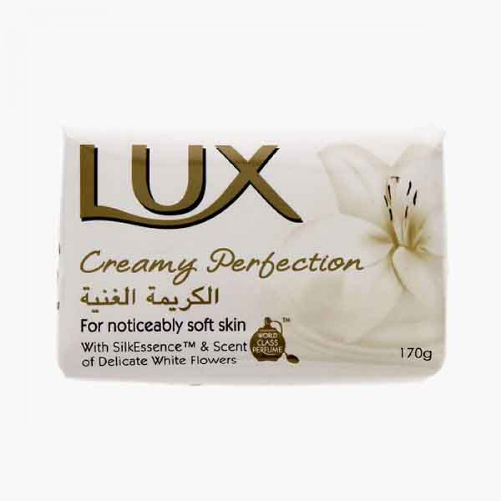 LUX BAR CREAMY PERFECT FLOWERBOMB 120GM صابون لوكس 120جرام