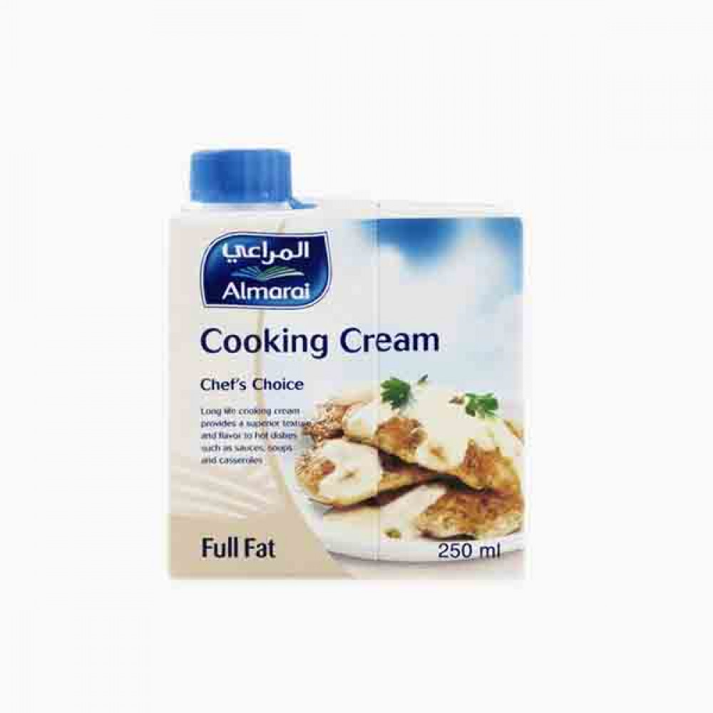 ALMARAI COOKING CREAM SCREWCAP 250ML كريم طبخ المراعي 250مل