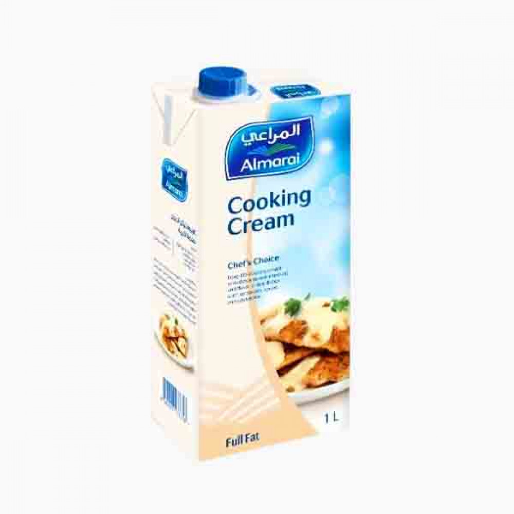 ALMARAI COOKING CREAM SCREWCAP 1LTR كريم طبخ المراعي 1لتر